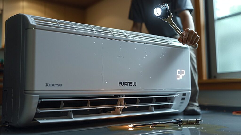 Comment résoudre une fuite de votre climatiseur Fujitsu Atlantic